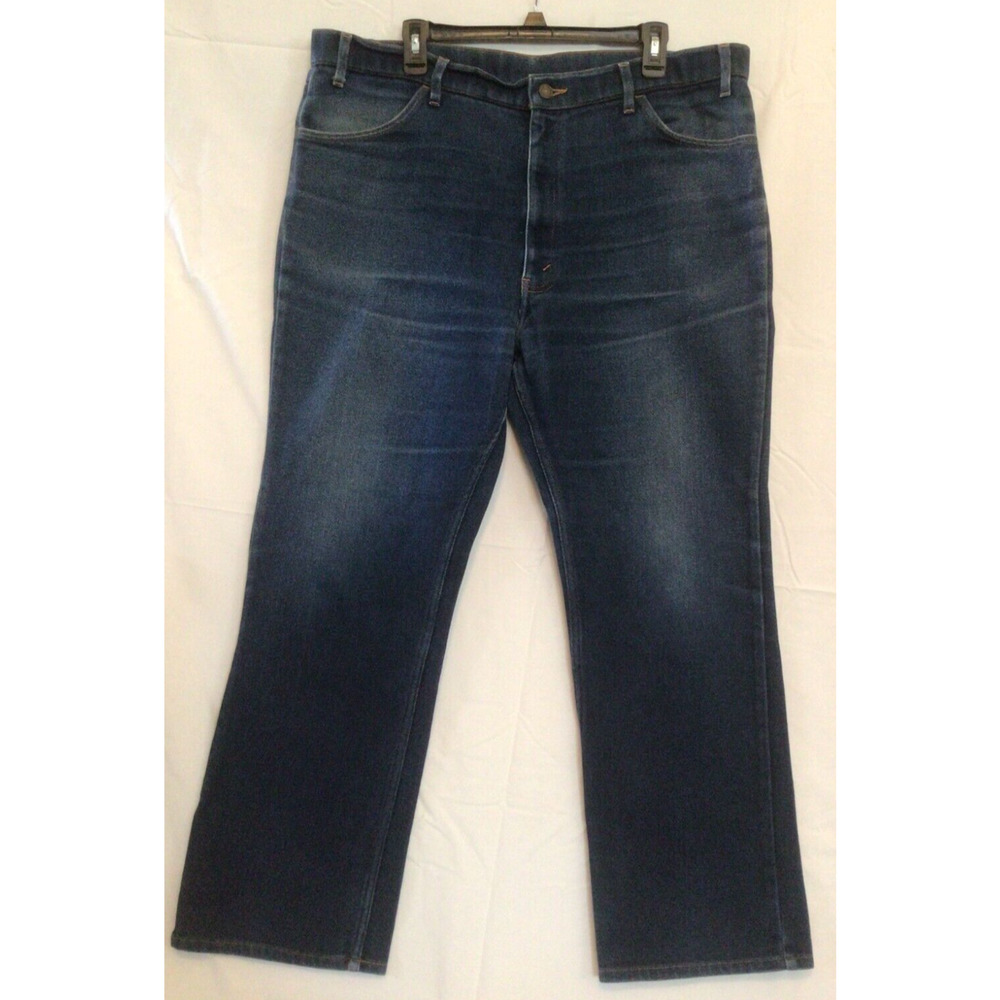 Vintage LEVIS ACTION JEANS 42”x29” Blue Pants ~871A